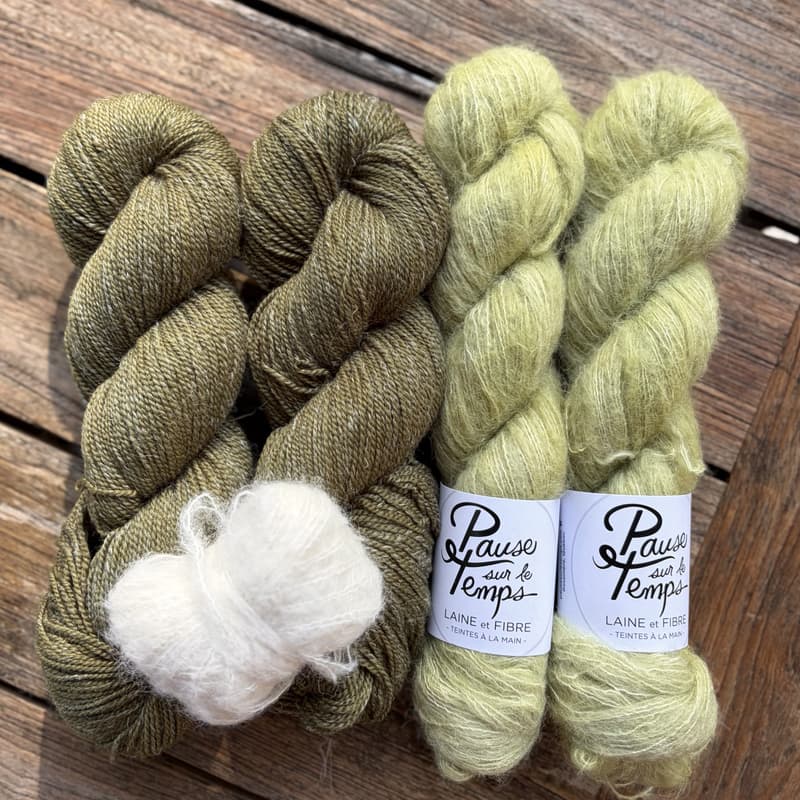 Kit de Tricot / Châle Laneus – Image 2