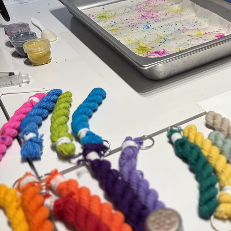 Atelier Speckles / Cours de teinture sur laine à Rosemère – Image 6