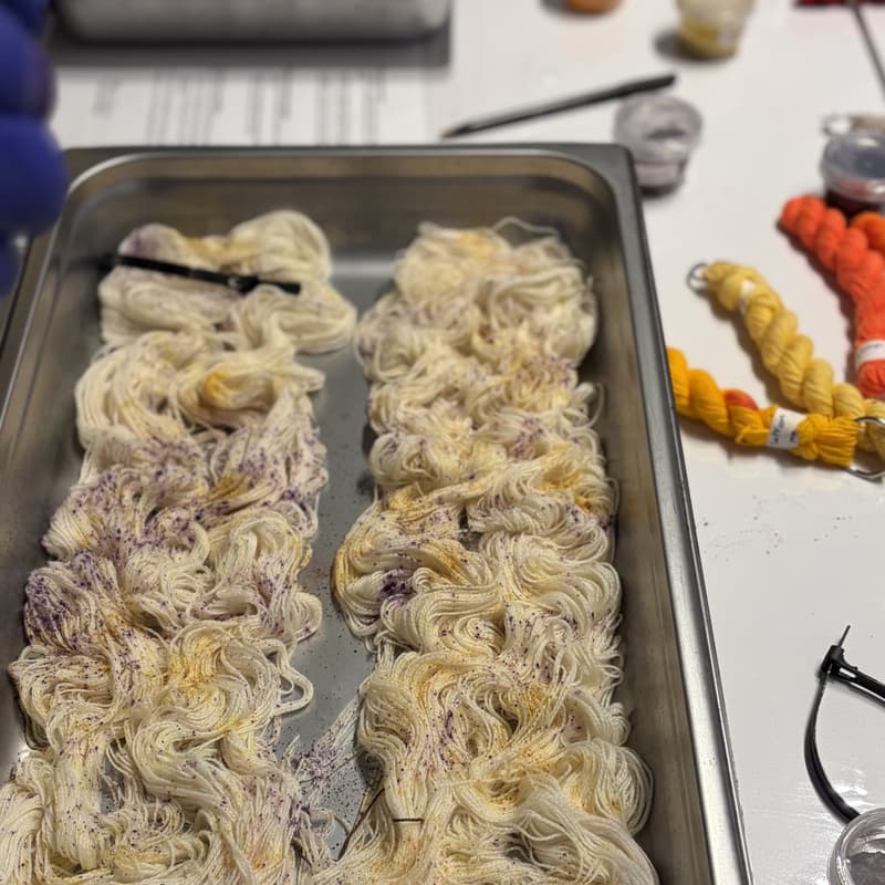 Atelier Speckles / Cours de teinture sur laine à Rosemère – Image 7